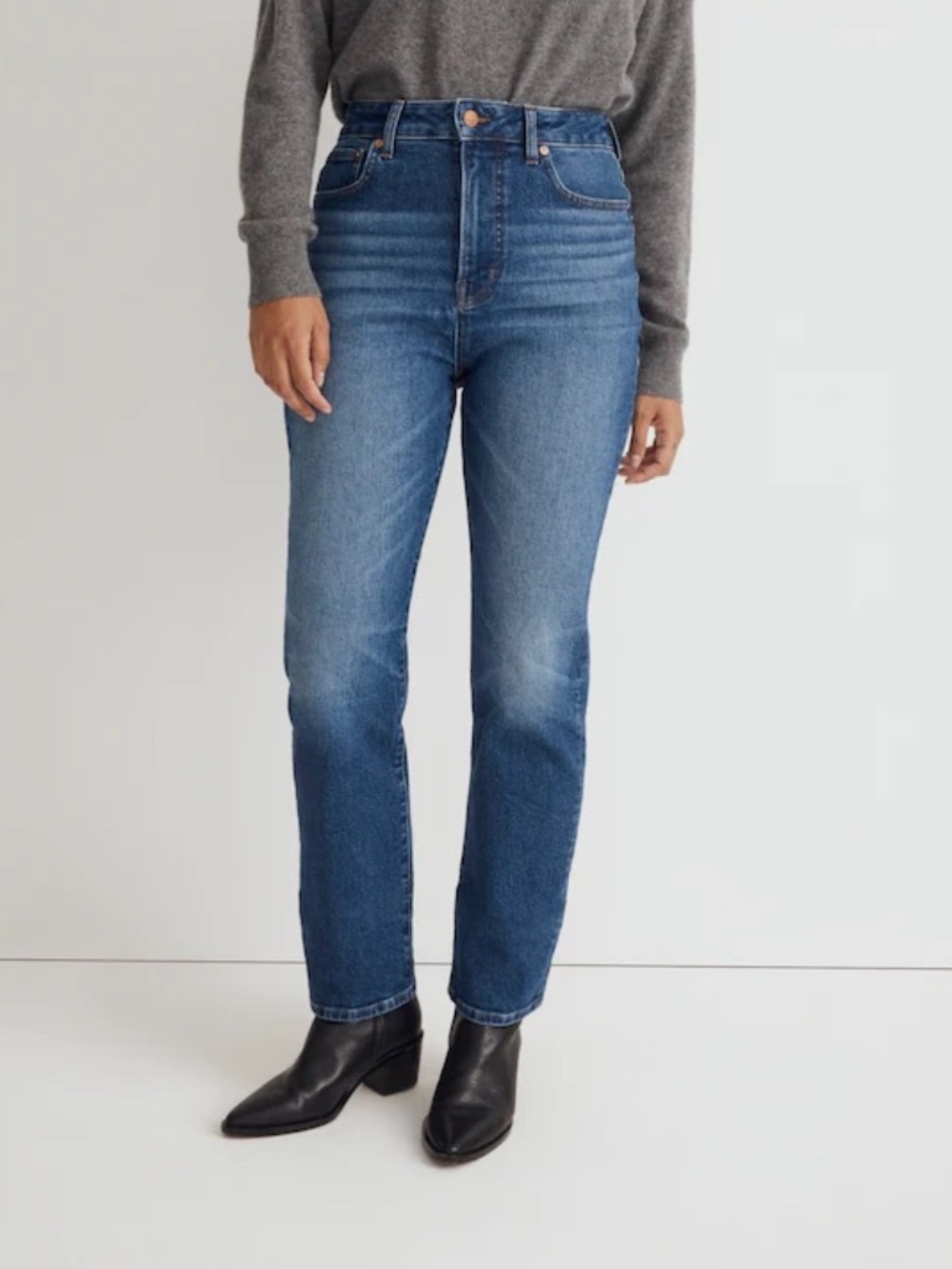 Madewell Curvy 90’s Straight Jeans (size 27)